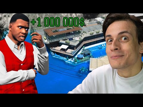 ფრანკლინი 1 000 000$ ად სახლს არემონტებს GTA5 ში